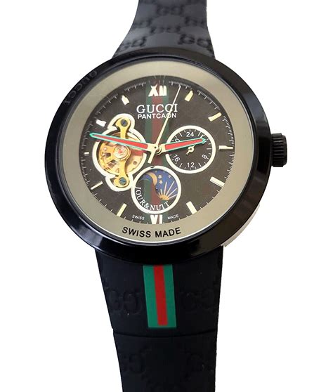 vintage gucci watch swiss made|gucci pantcaon watch.